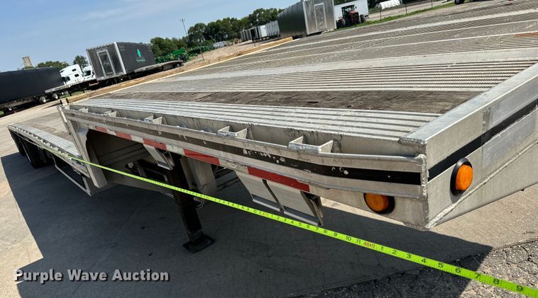 image for item MU9787 2014 MAC drop deck equipment trailer