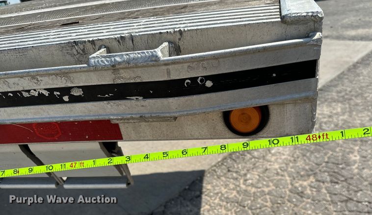 image for item MU9787 2014 MAC drop deck equipment trailer