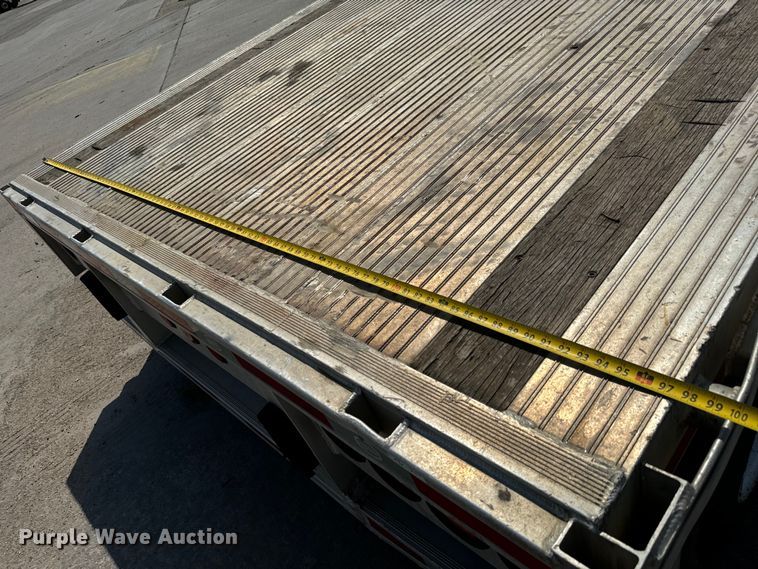 image for item MU9787 2014 MAC drop deck equipment trailer