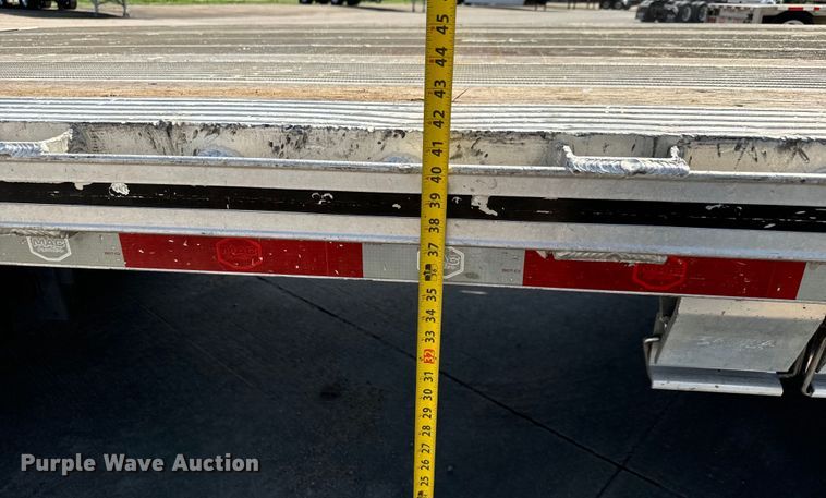 image for item MU9787 2014 MAC drop deck equipment trailer