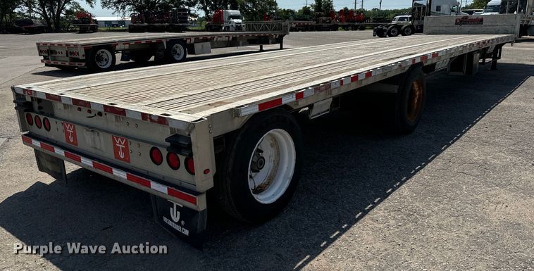 image for item MU9788 2013 Wilson AD-1080 drop deck equipment trailer