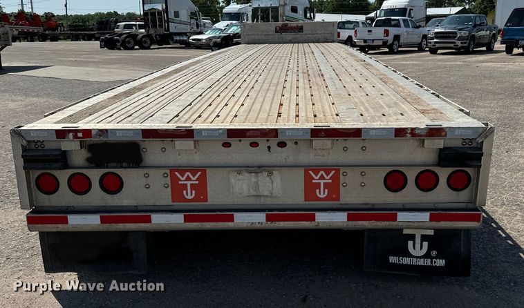image for item MU9788 2013 Wilson AD-1080 drop deck equipment trailer