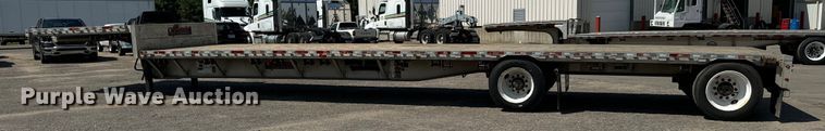 image for item MU9788 2013 Wilson AD-1080 drop deck equipment trailer