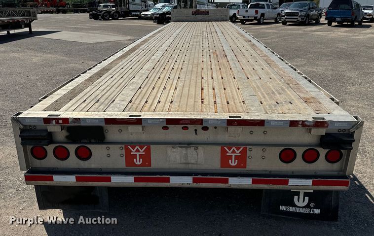 image for item MU9788 2013 Wilson AD-1080 drop deck equipment trailer