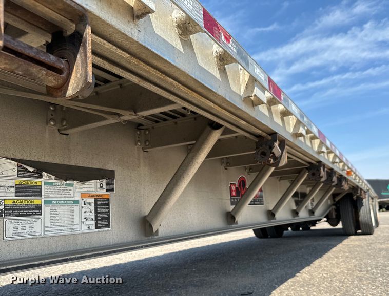 image for item MU9788 2013 Wilson AD-1080 drop deck equipment trailer