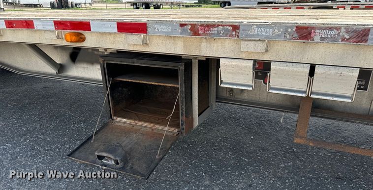 image for item MU9788 2013 Wilson AD-1080 drop deck equipment trailer