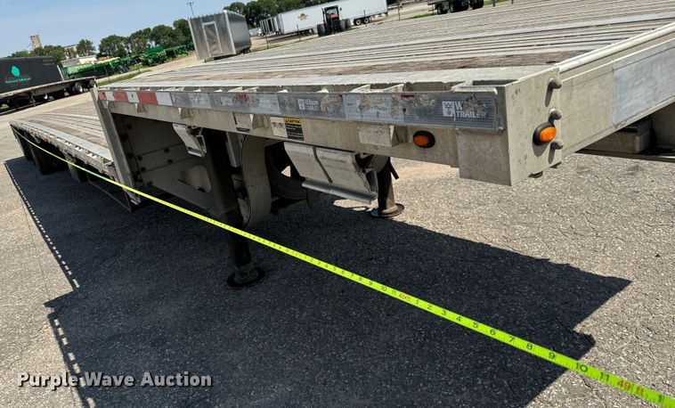 image for item MU9788 2013 Wilson AD-1080 drop deck equipment trailer