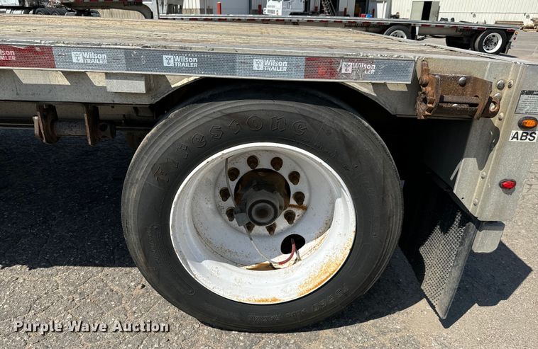 image for item MU9788 2013 Wilson AD-1080 drop deck equipment trailer