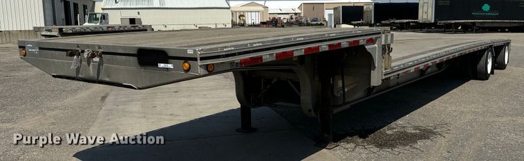 image for item MU9789 2014 MAC drop deck equipment trailer