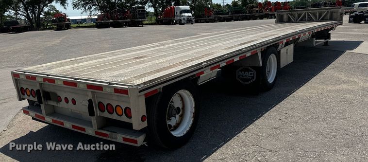 image for item MU9789 2014 MAC drop deck equipment trailer