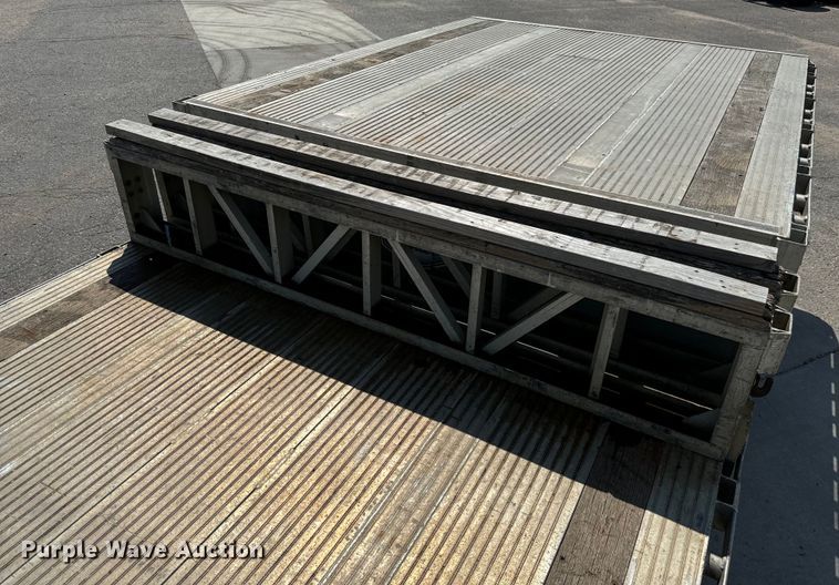 image for item MU9789 2014 MAC drop deck equipment trailer