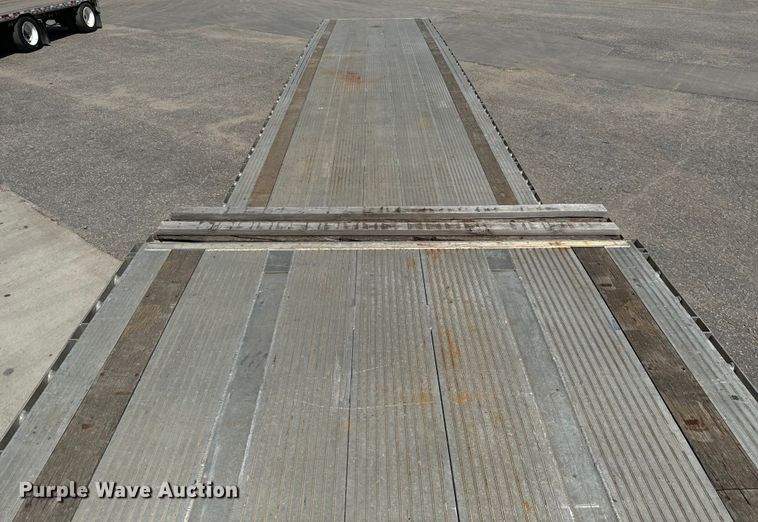 image for item MU9789 2014 MAC drop deck equipment trailer