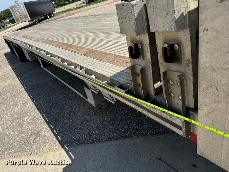 image for item MU9789 2014 MAC drop deck equipment trailer