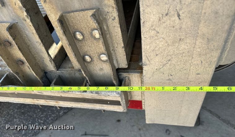 image for item MU9789 2014 MAC drop deck equipment trailer