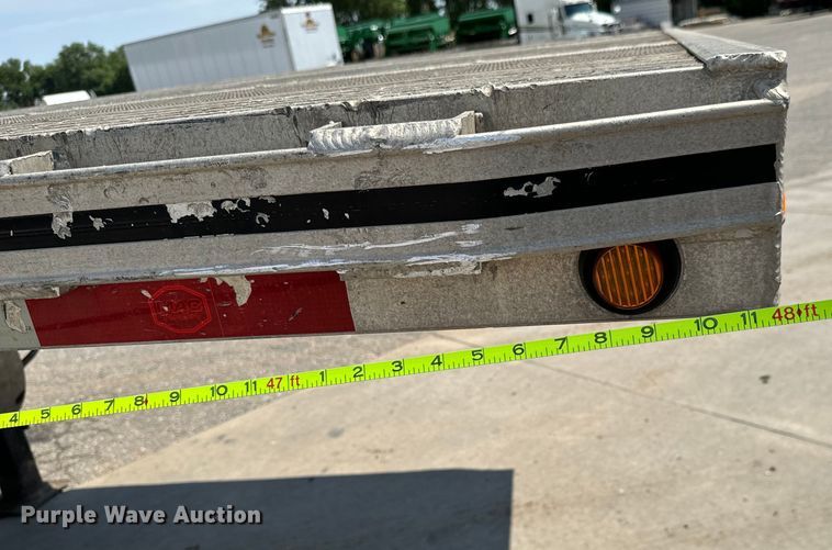 image for item MU9789 2014 MAC drop deck equipment trailer