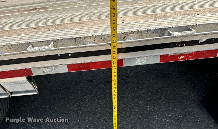 image for item MU9789 2014 MAC drop deck equipment trailer