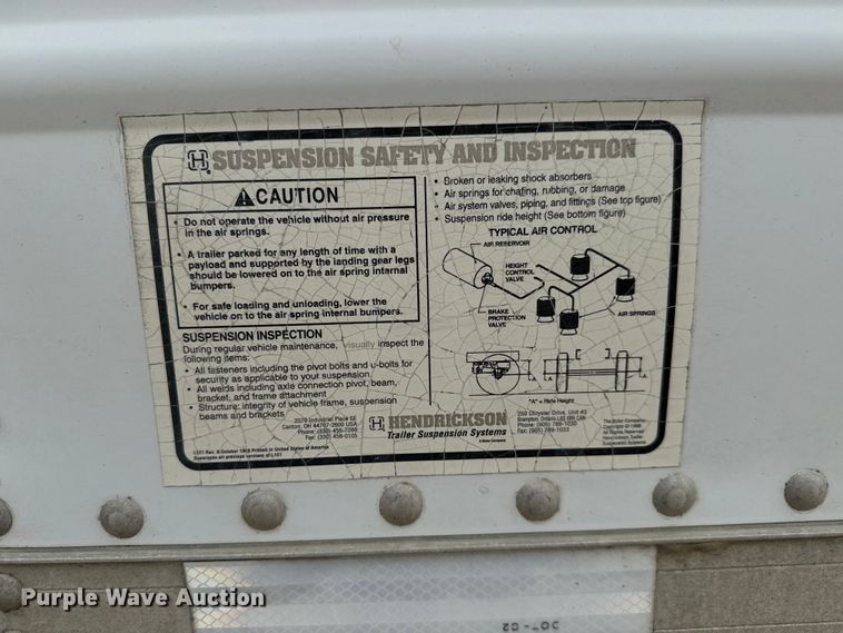 image for item MU9820 2006 Great Dane 7811TZ-1A refrigerated van trailer