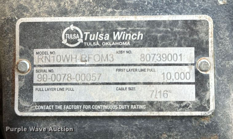 image for item MU9836 2007 Sterling  L-Line rollback truck