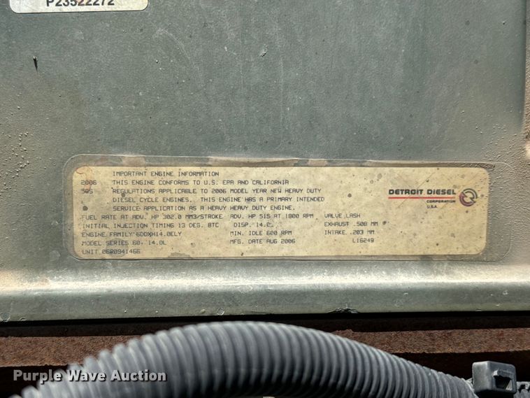 image for item MU9836 2007 Sterling  L-Line rollback truck