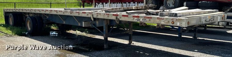 image for item ND9348 1997 Wilson CF-96T flatbed trailer