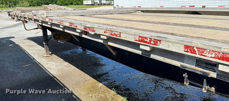 image for item ND9348 1997 Wilson CF-96T flatbed trailer