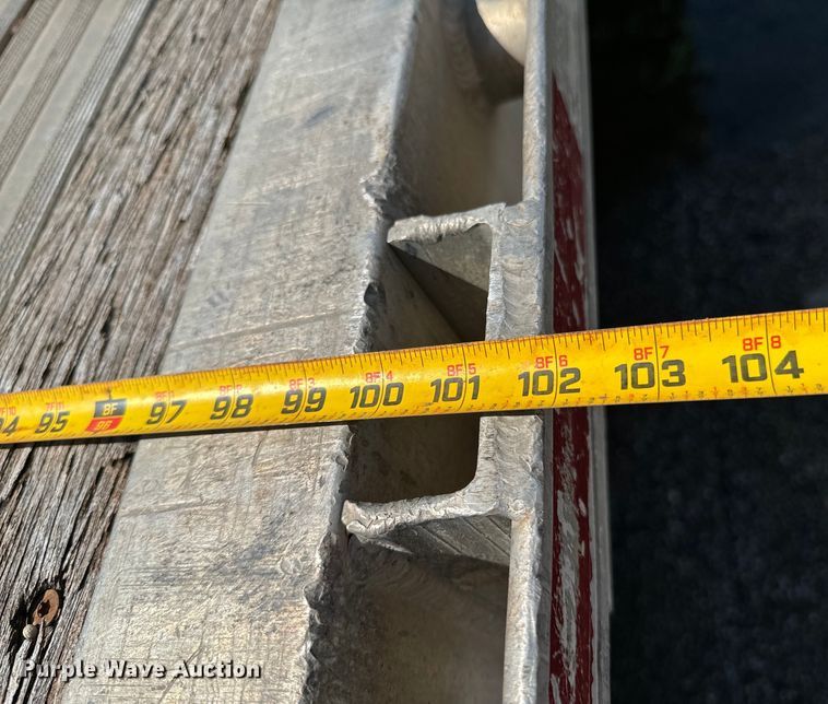 image for item ND9348 1997 Wilson CF-96T flatbed trailer