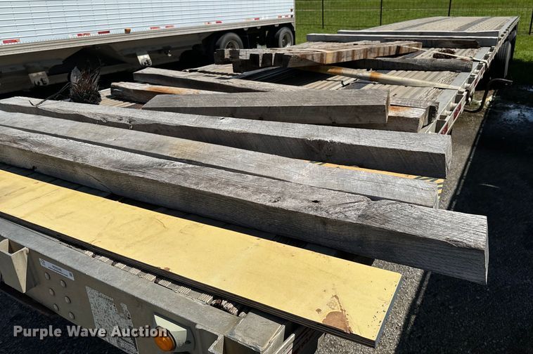 image for item ND9348 1997 Wilson CF-96T flatbed trailer