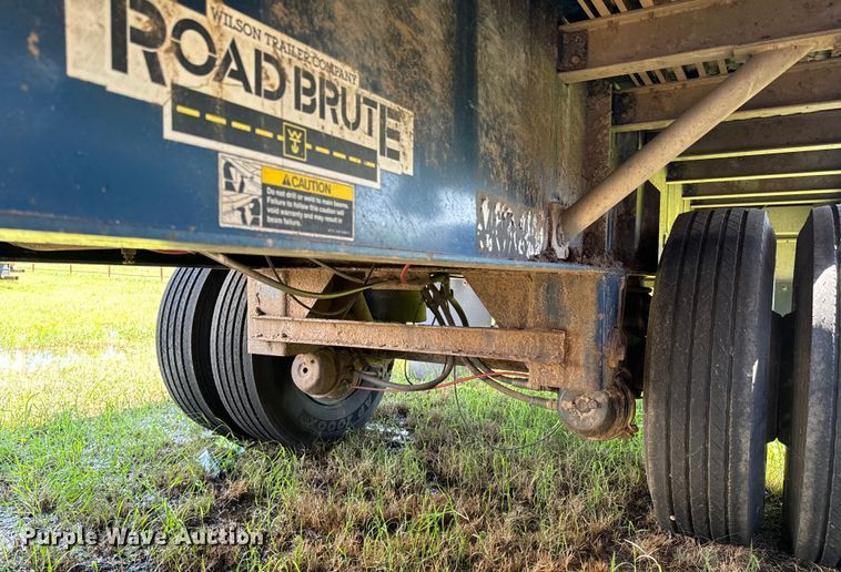 image for item ND9348 1997 Wilson CF-96T flatbed trailer