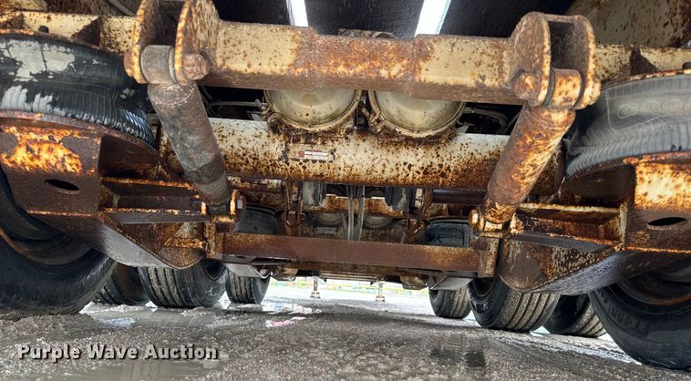 image for item NL9876 1991 Trail King TK100RG drop deck equipment trailer