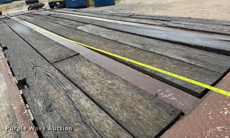 image for item NL9876 1991 Trail King TK100RG drop deck equipment trailer