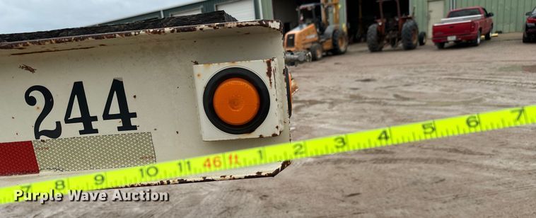 image for item NL9876 1991 Trail King TK100RG drop deck equipment trailer