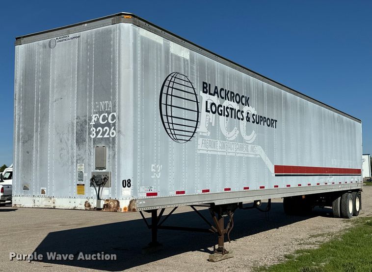 image for item NL9970 2000 Stoughton  AVW-545T-S-C-AR dry van trailer
