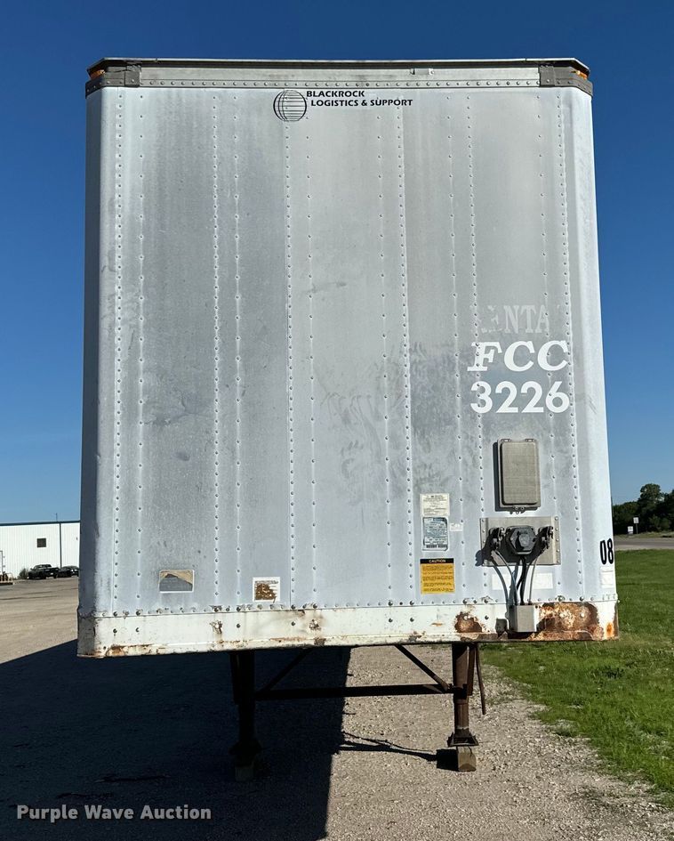 image for item NL9970 2000 Stoughton  AVW-545T-S-C-AR dry van trailer