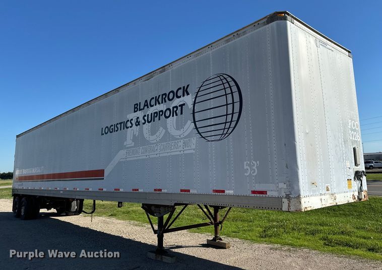 image for item NL9970 2000 Stoughton  AVW-545T-S-C-AR dry van trailer