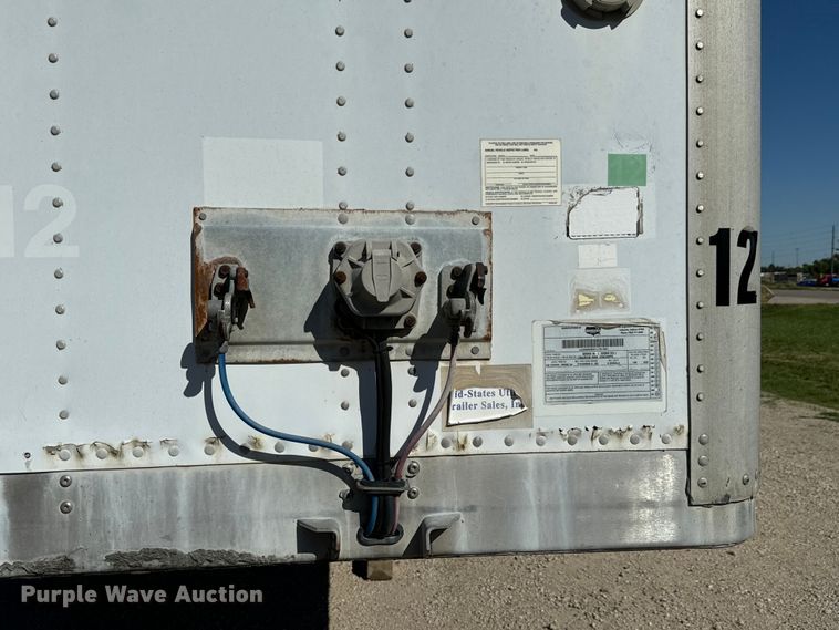 image for item NL9971 2001 Wabash DVCHPC dry van trailer