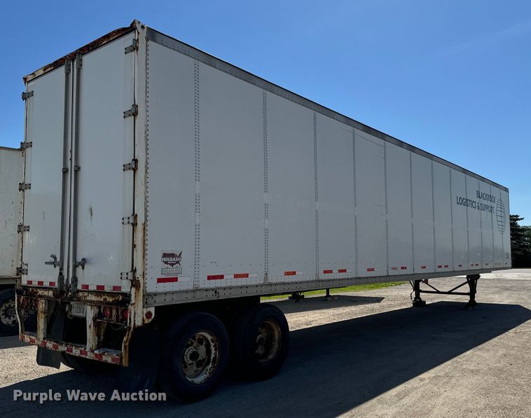 image for item NL9973 2001 Wabash DVCVHPC dry van trailer