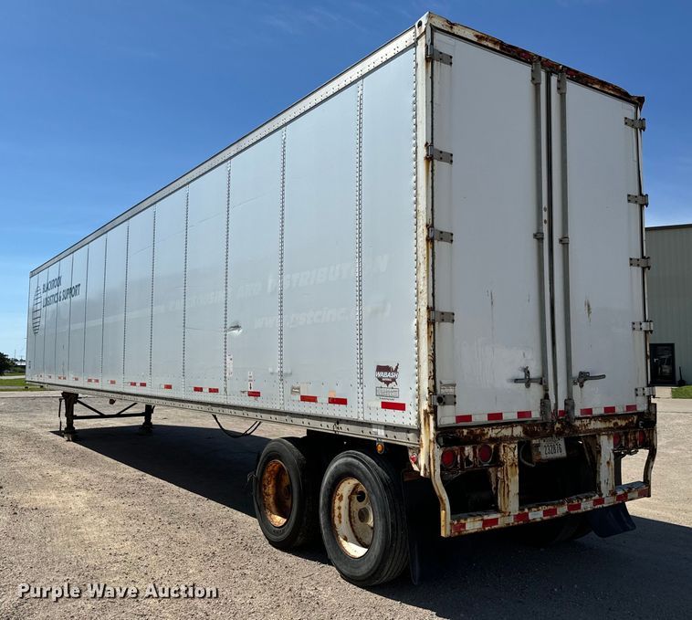 image for item NL9973 2001 Wabash DVCVHPC dry van trailer