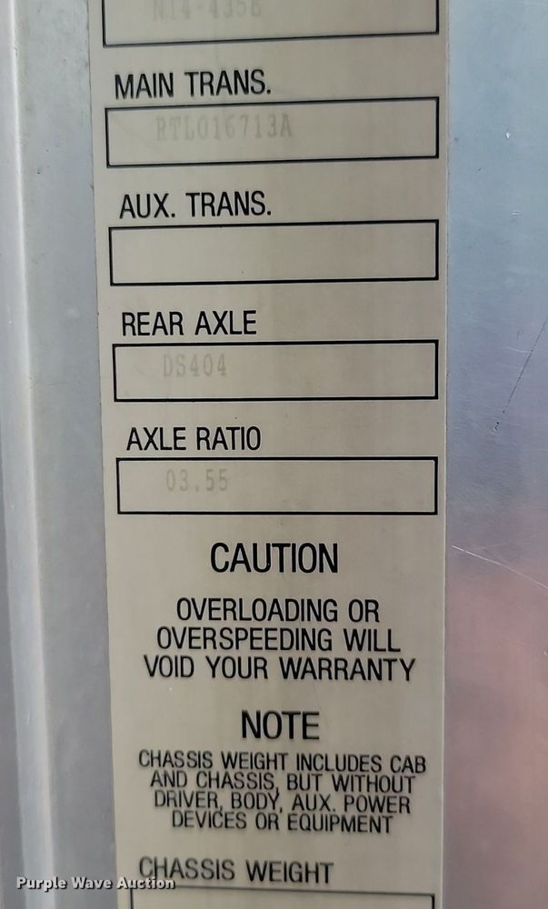 image for item NZ9874 1996 Kenworth  W900 semi truck