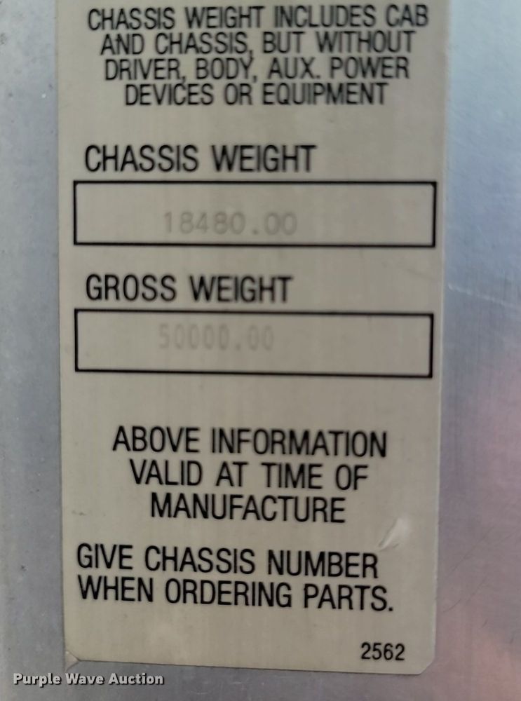 image for item NZ9874 1996 Kenworth  W900 semi truck