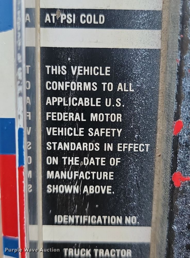 image for item NZ9874 1996 Kenworth  W900 semi truck