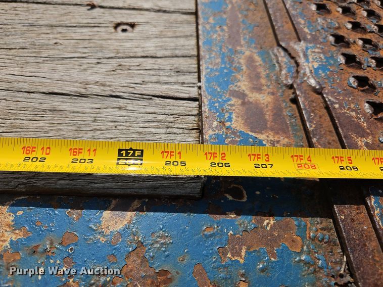 image for item OK9970 2015 Trail King TK80HT drop deck hydratail equipment trailer