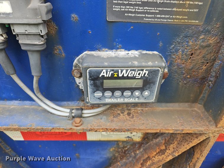 image for item OK9975 2014 Ledwell LW48HT2 drop deck hydratail equipment trailer