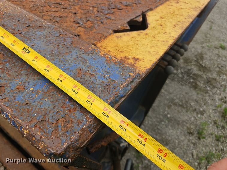 image for item OK9975 2014 Ledwell LW48HT2 drop deck hydratail equipment trailer