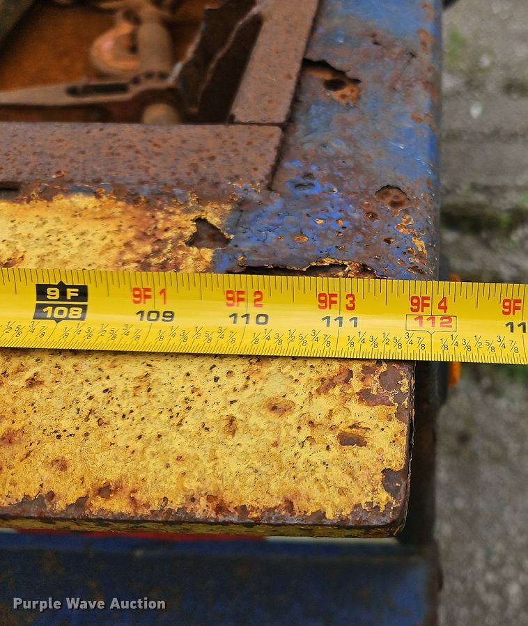 image for item OK9975 2014 Ledwell LW48HT2 drop deck hydratail equipment trailer