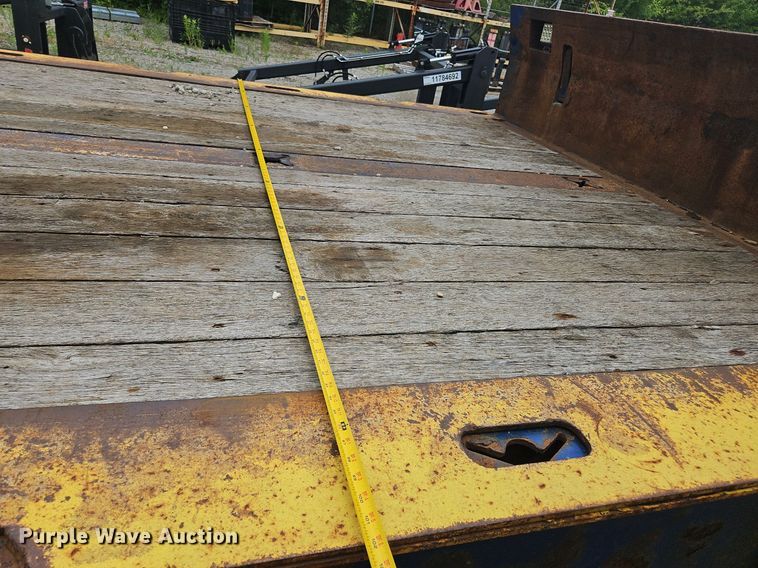 image for item OK9975 2014 Ledwell LW48HT2 drop deck hydratail equipment trailer