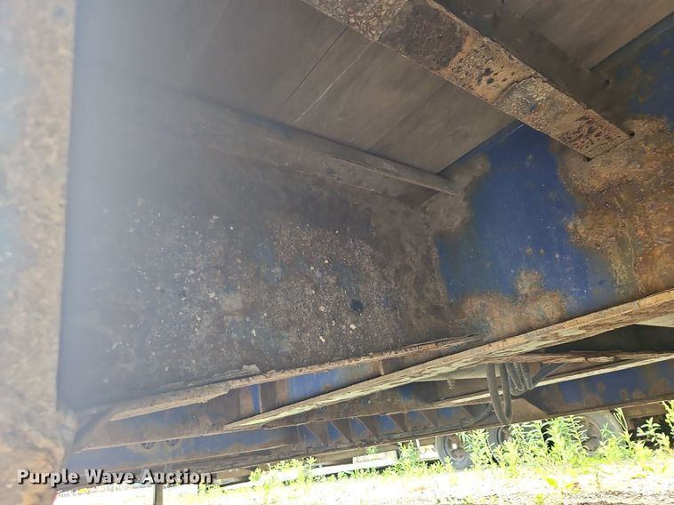 image for item OK9975 2014 Ledwell LW48HT2 drop deck hydratail equipment trailer