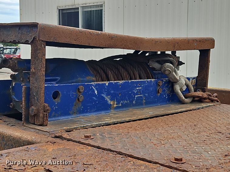 image for item OK9975 2014 Ledwell LW48HT2 drop deck hydratail equipment trailer