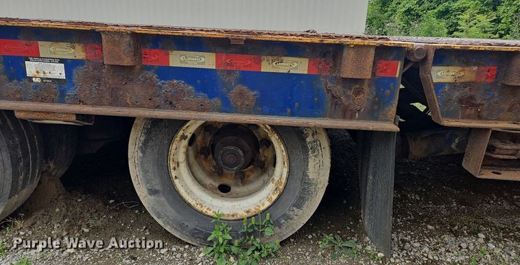 image for item OK9975 2014 Ledwell LW48HT2 drop deck hydratail equipment trailer