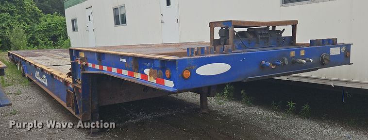 image for item OK9976 2013 Ledwell LW53HT3 drop deck hydratail equipment trailer
