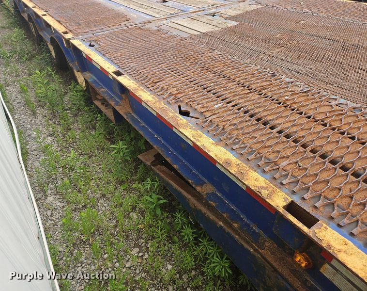image for item OK9976 2013 Ledwell LW53HT3 drop deck hydratail equipment trailer